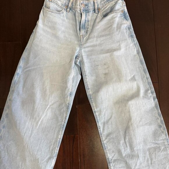 American Eagle Outfitters Women's Blue Jeans - Picture 2 of 4